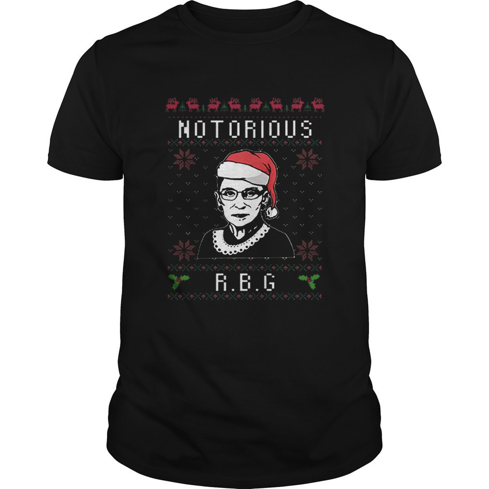 Notorious Rbg Ugly Christmas Shirt